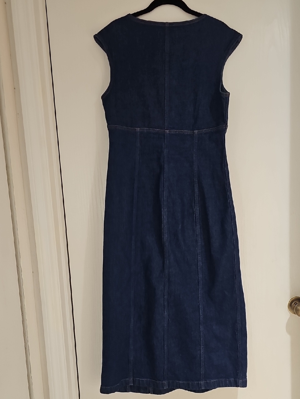 Madewell Dark Indigo Denim Button-Down Dress - Picture 5 of 5